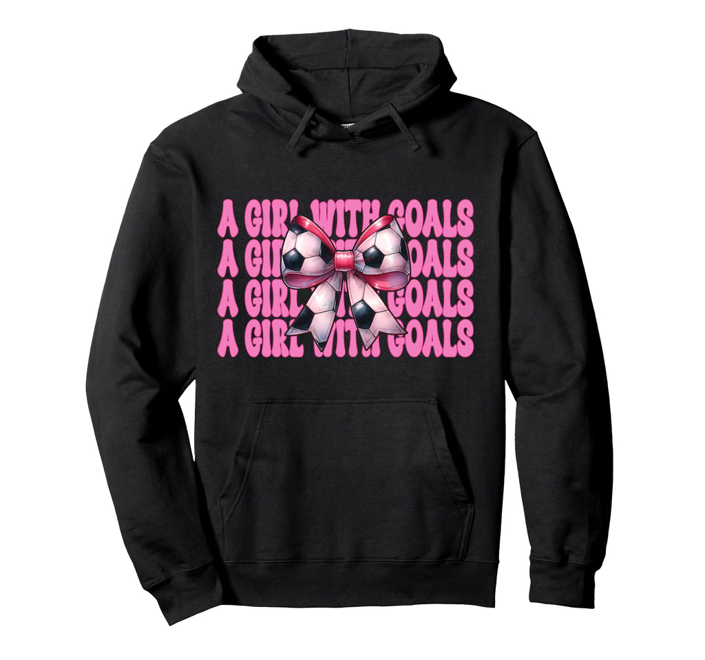 Soccer Mom Mama Mothers Day Coquette Hoodie - Trendy Graphic Men Women