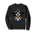 Bernese Mountain Dog Soccer Player Sweatshirt - Minimalist Print Men Women
