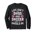 Funny Soccer Player Soccer Lovers Dog Hoodie - Custom Art Print Men Women