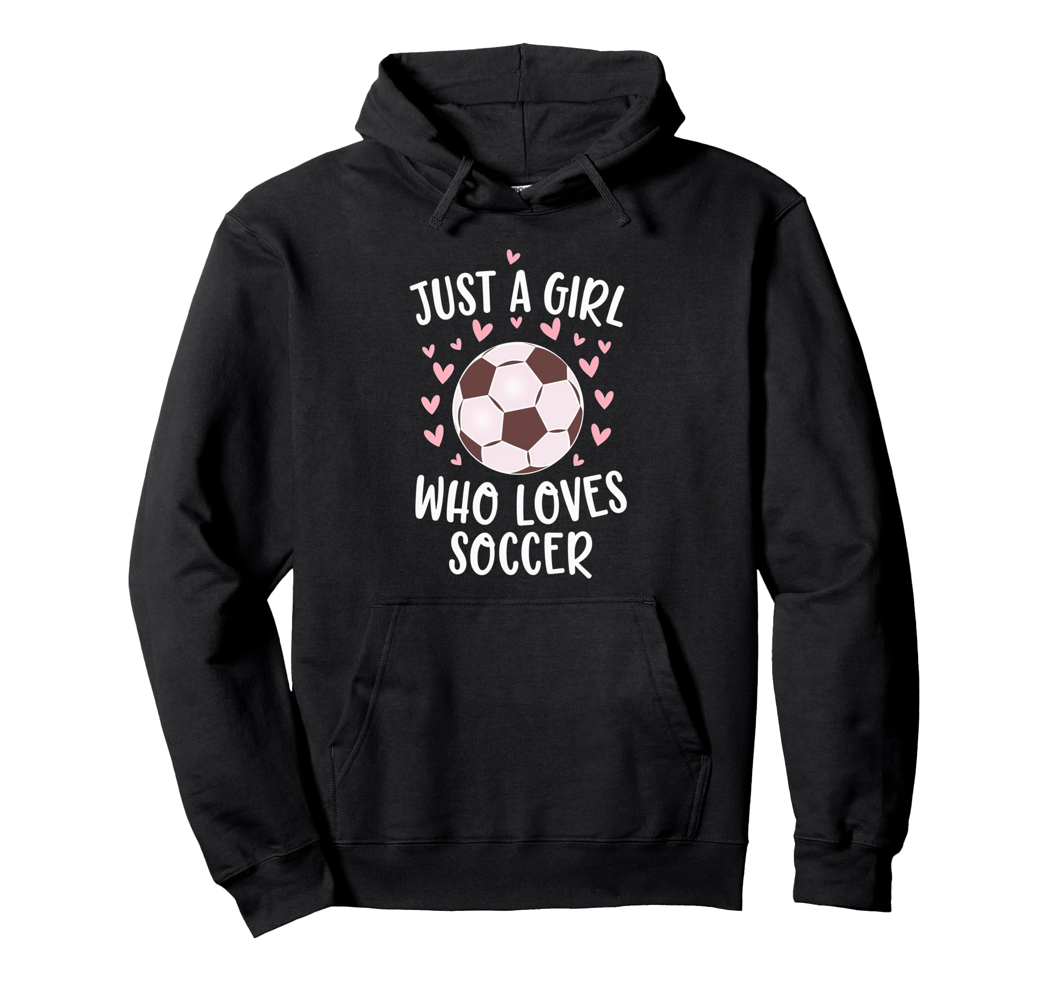 Just Who Loves Soccer Soccer Game Sports Hoodie - Streetwear Style Unisex
