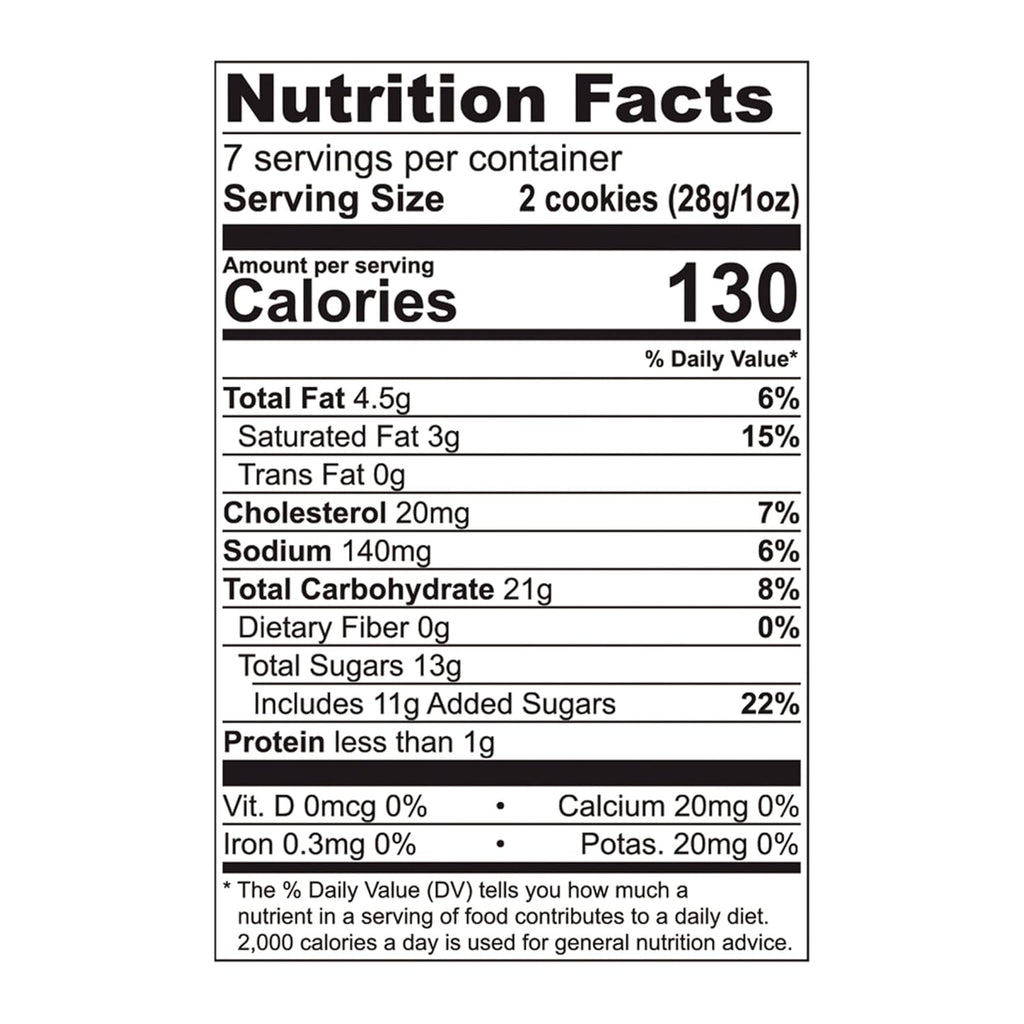 Tate's Bake Shop Ginger Zinger Cookies, 7 Oz. (Pack of 12)