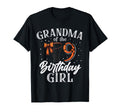G Ma Nine 9Th Birthday Basketball Bday T-Shirt - Custom Art Print Unisex