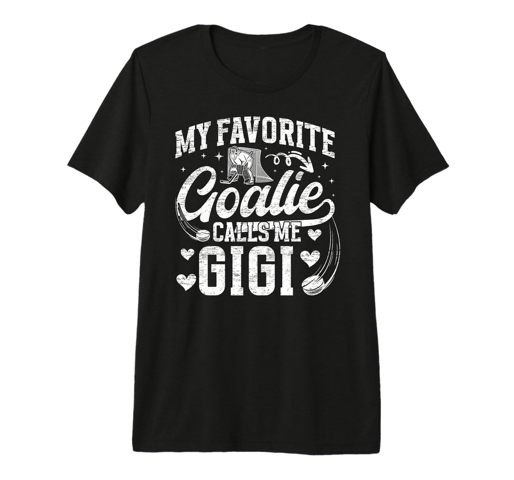 My Favorite Ice Hockey Goalie Gigi Ice T-Shirt - Unique Graphic for Adults