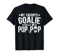 Proud Ice Hockey Goalie Pop Pop Ice T-Shirt - Streetwear Style Unisex