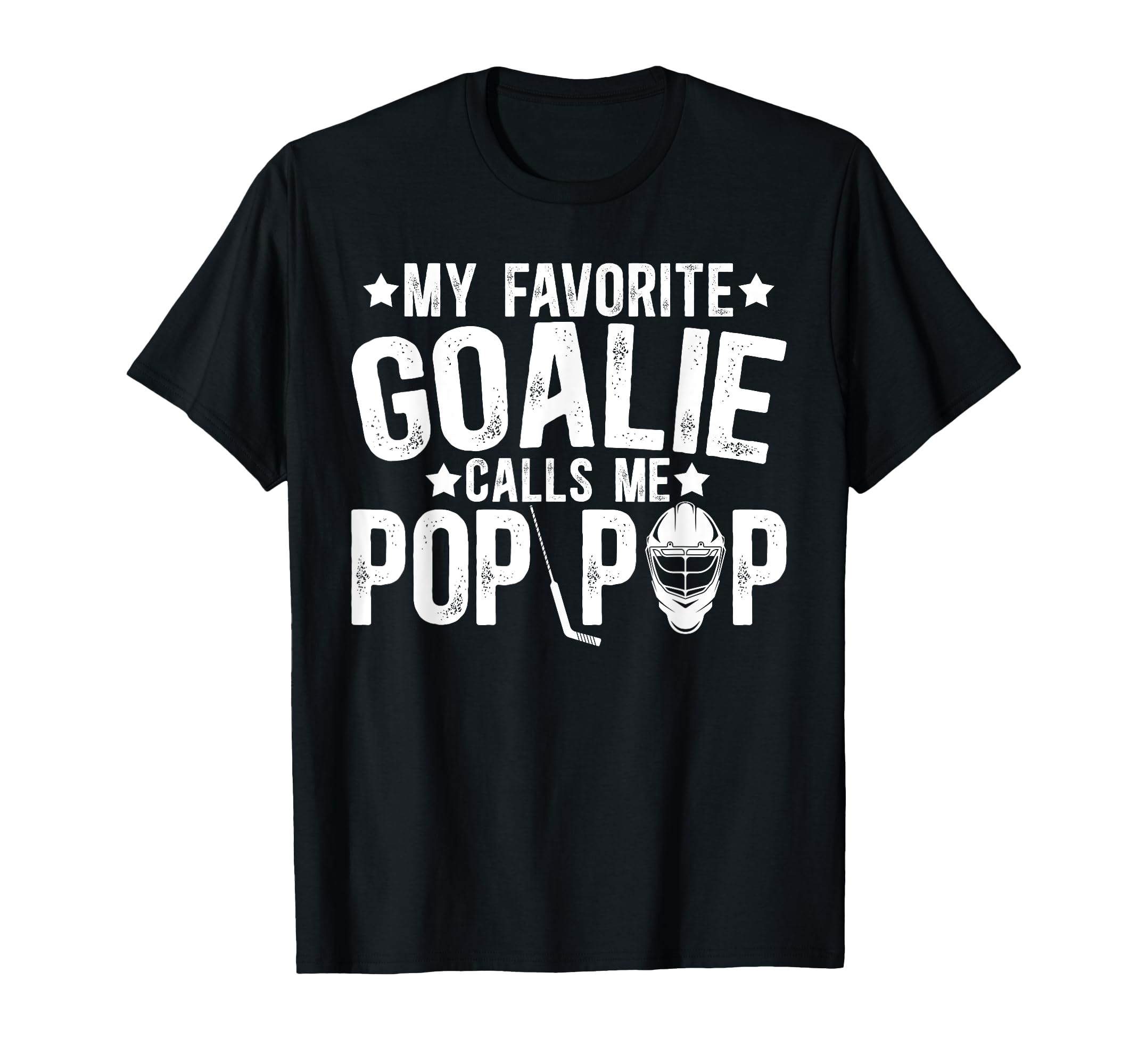 Proud Ice Hockey Goalie Pop Pop Ice T-Shirt - Streetwear Style Unisex