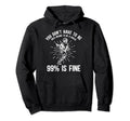 Lacrosse Goalie Funny Lacrosse Keeper Hoodie - Minimalist Print Unisex