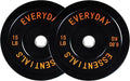 2-Inch Olympic Bumper Plates, Perfect Weight Plates for Weightlifting and Strength Training, Multiple Weights Available
