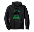Brazil Gift Flag Brazilian Fan Samba Brasil Hoodie - Trendy Graphic Unisex