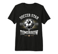 Soccer Star Tomorrow Talent Practice T-Shirt - Trendy Graphic Men Women