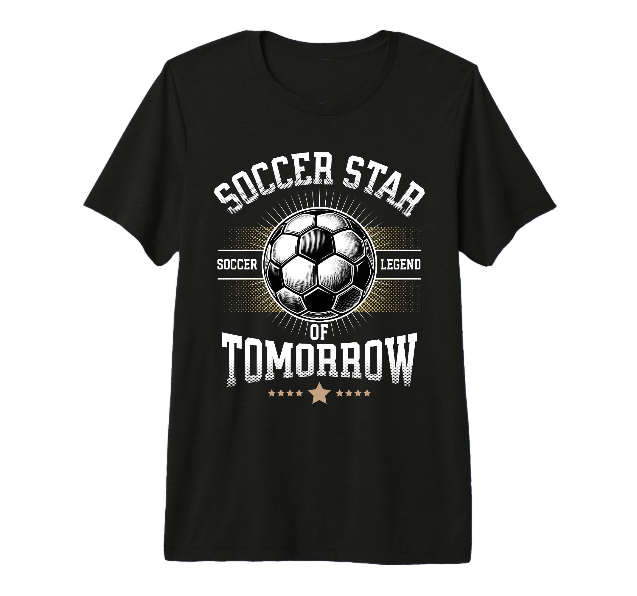 Soccer Star Tomorrow Talent Practice T-Shirt - Trendy Graphic Men Women