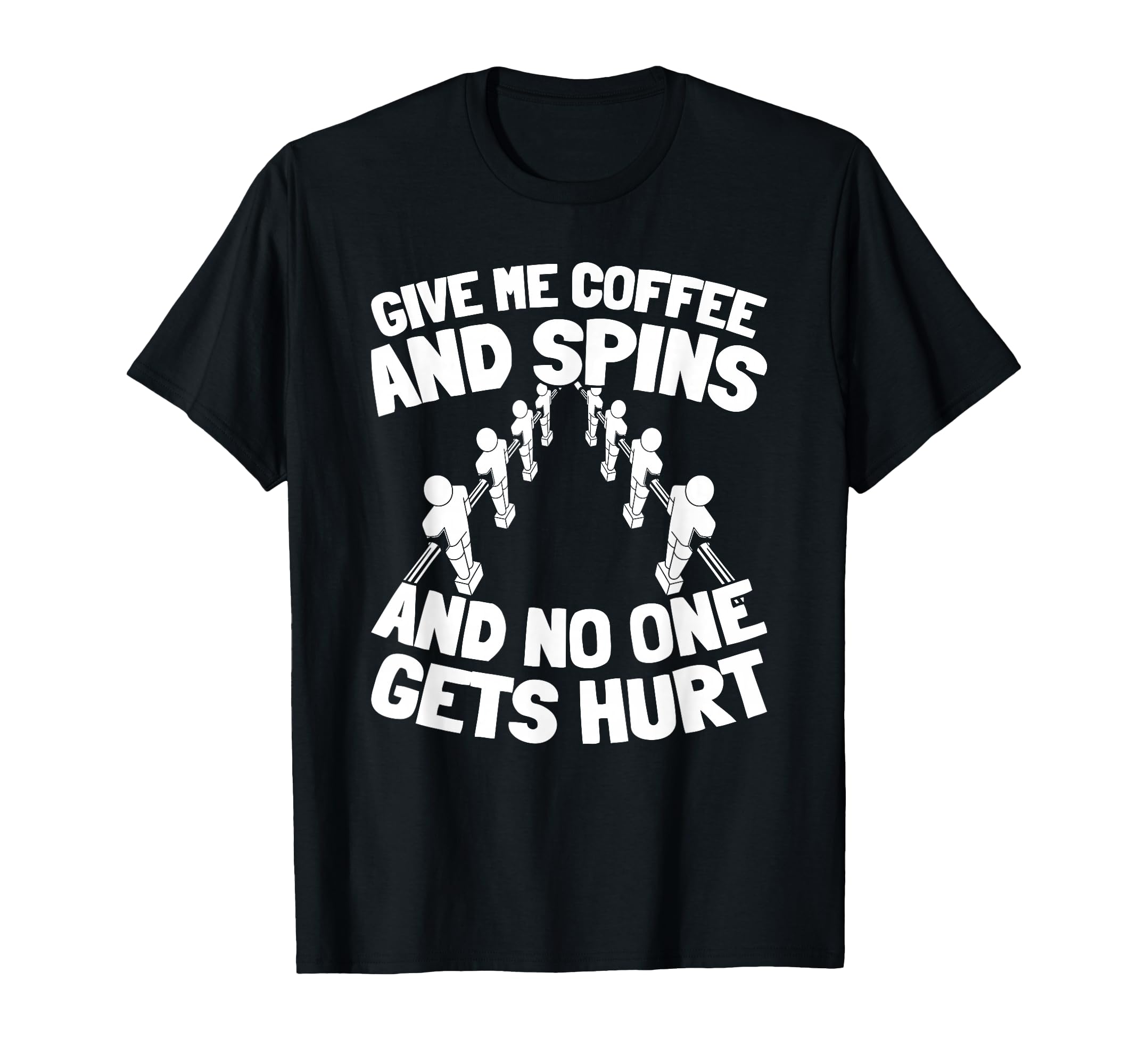 Table Soccer Kicker Foosball T-Shirt - Fun Novelty Design Unisex