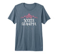 Funny Soccer Grandma Coquette Art Bow T-Shirt - Trendy Graphic for Adults
