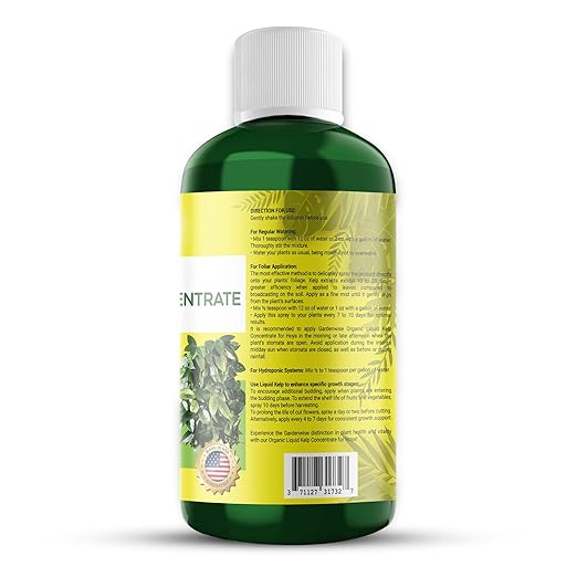Organic Premium Kelp Seaweed Fertilizer for Hoya - Liquid Fertilizer - Liquid Plant Food - Nutrient-Rich Soil Enhancer - Natural Plant Food for Hoya Plant (16 OZ)