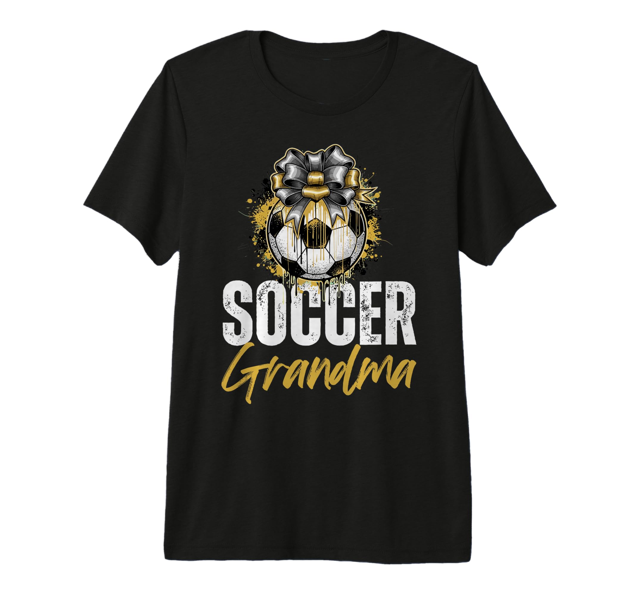 Funny Grandma Proud Soccer Lover T-Shirt - Fun Novelty Design Men Women