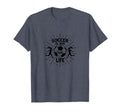 Soccer Is Our Life Soccer Sister T-Shirt - Aesthetic Graphic Men Women