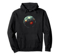 Heated Soccer Ball Flying Soccer Football Hoodie - Novelty Apparel Unisex