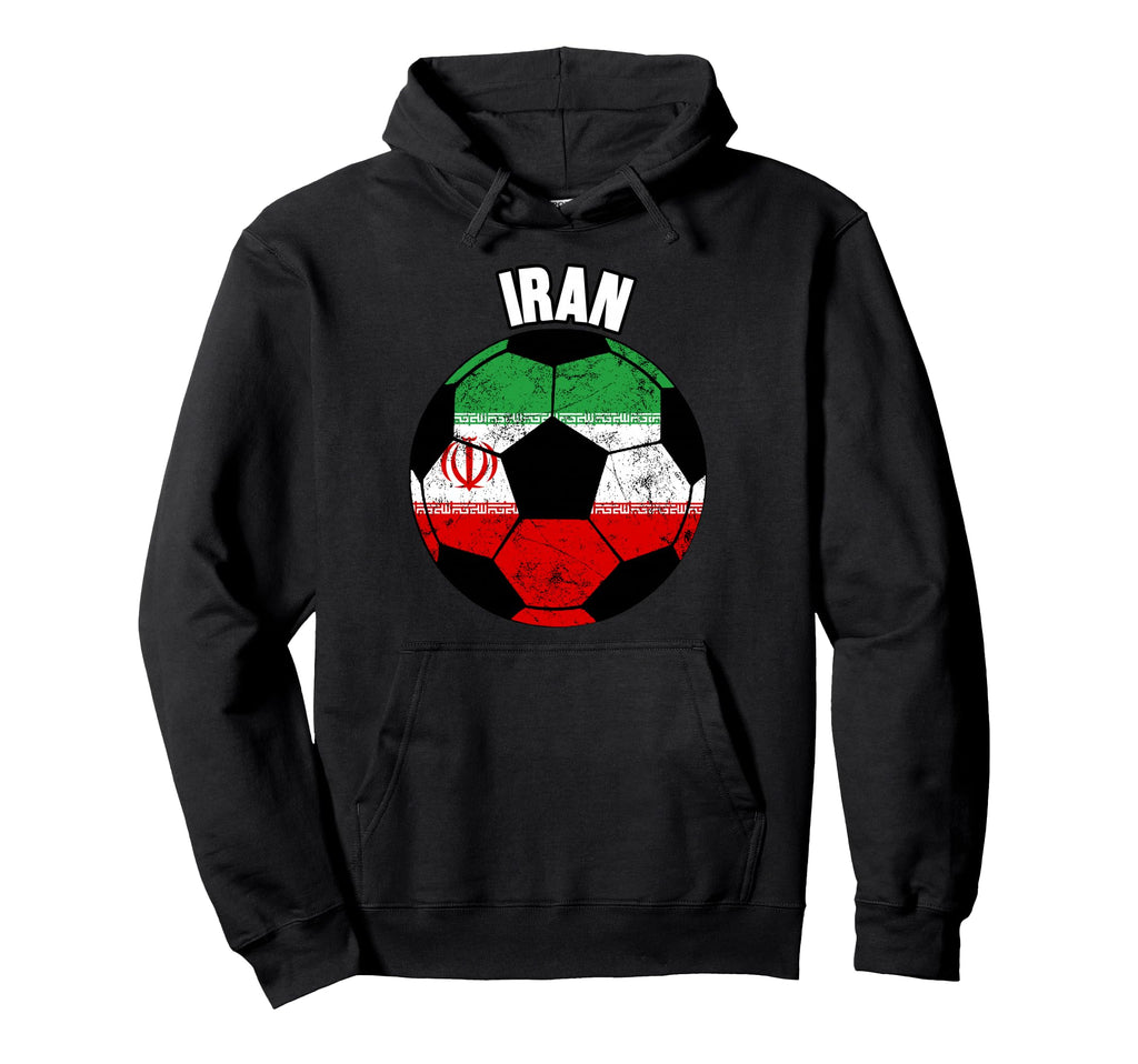 Iran Soccer Game Player Football Fan Hoodie - Trendy Graphic Men Women