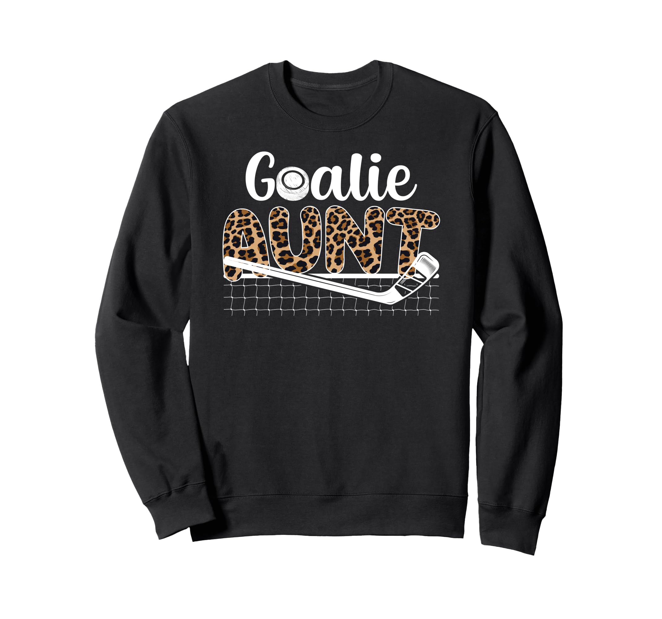 Ice Hockey Goalie Aunt Hockey Keeper Sweatshirt - Custom Art Print Unisex