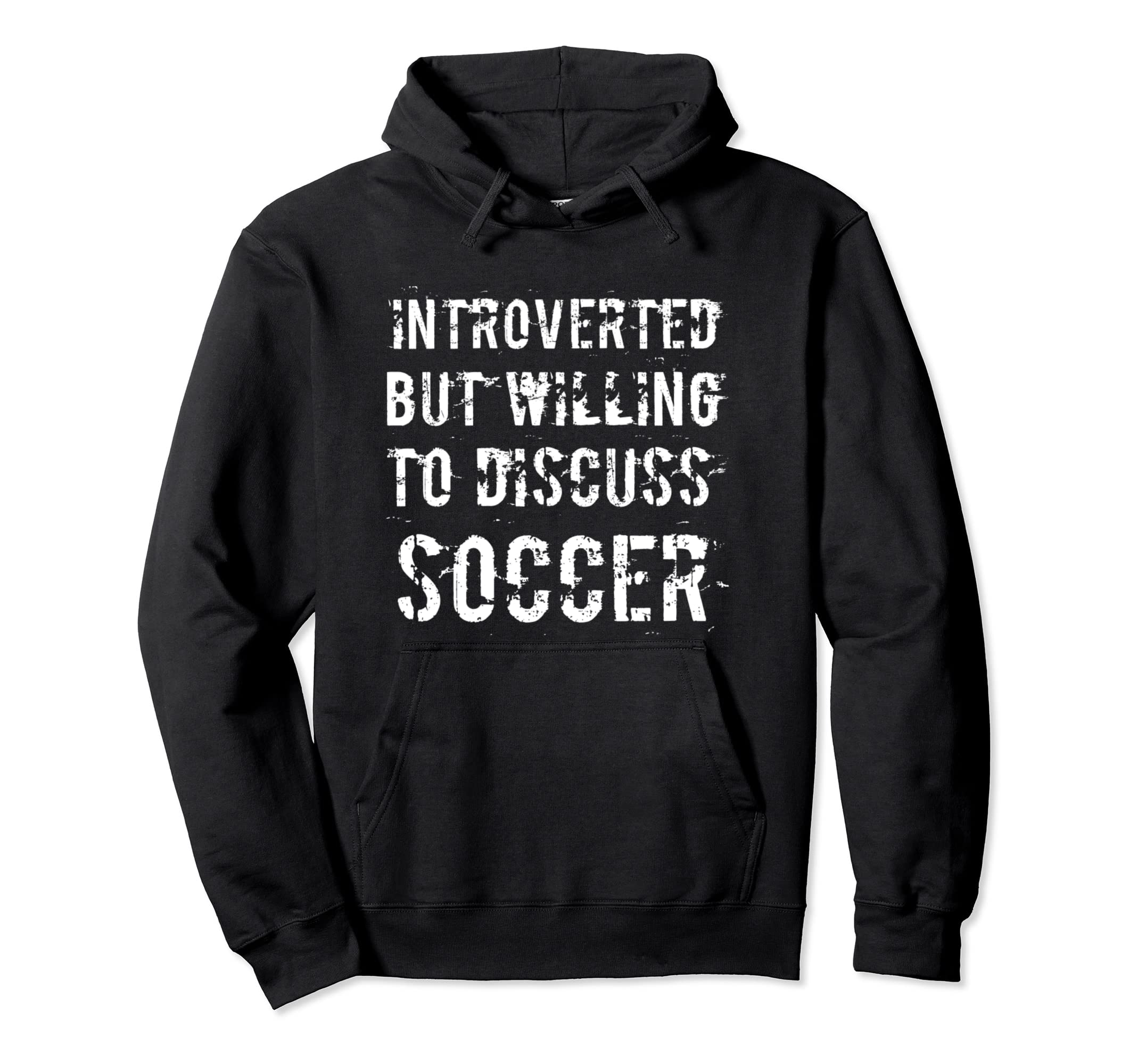 Introverted But Willing To Discuss Hoodie - Fun Novelty Design Unisex