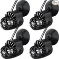 Zhengmy 2 Pcs 800 Gph Aquarium Circulation Pump with Magnetic Suction Base 360 Degree Rotating Wave Maker Submersible Aquarium Powerhead Wave Maker for 20-100 Gal Freshwater Saltwater Fish Tank