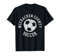 Mccracken County Soccer Distressed T-Shirt - Fun Novelty Design for Adults