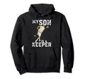 Lacrosse Goalie Mom Dad Lax Goalkeeper Hoodie - Trendy Graphic Men Women
