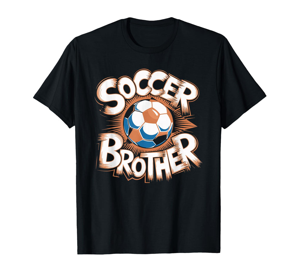 Soccer Brother Sketch Ball T-Shirt - Minimalist Print Men Women