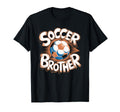 Soccer Brother Sketch Ball T-Shirt - Minimalist Print Men Women