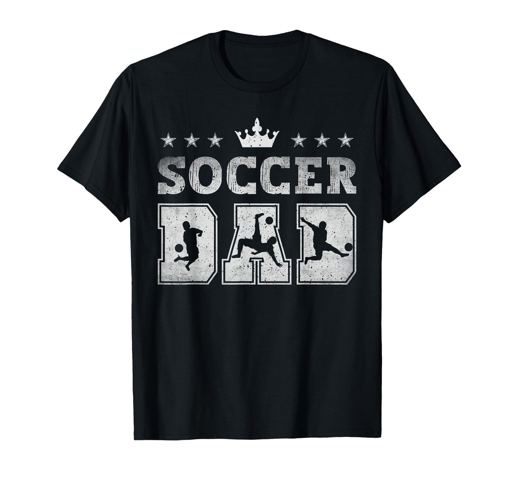 Soccer Dad Fathers Day Soccer Father T-Shirt - Graphic Print Unisex