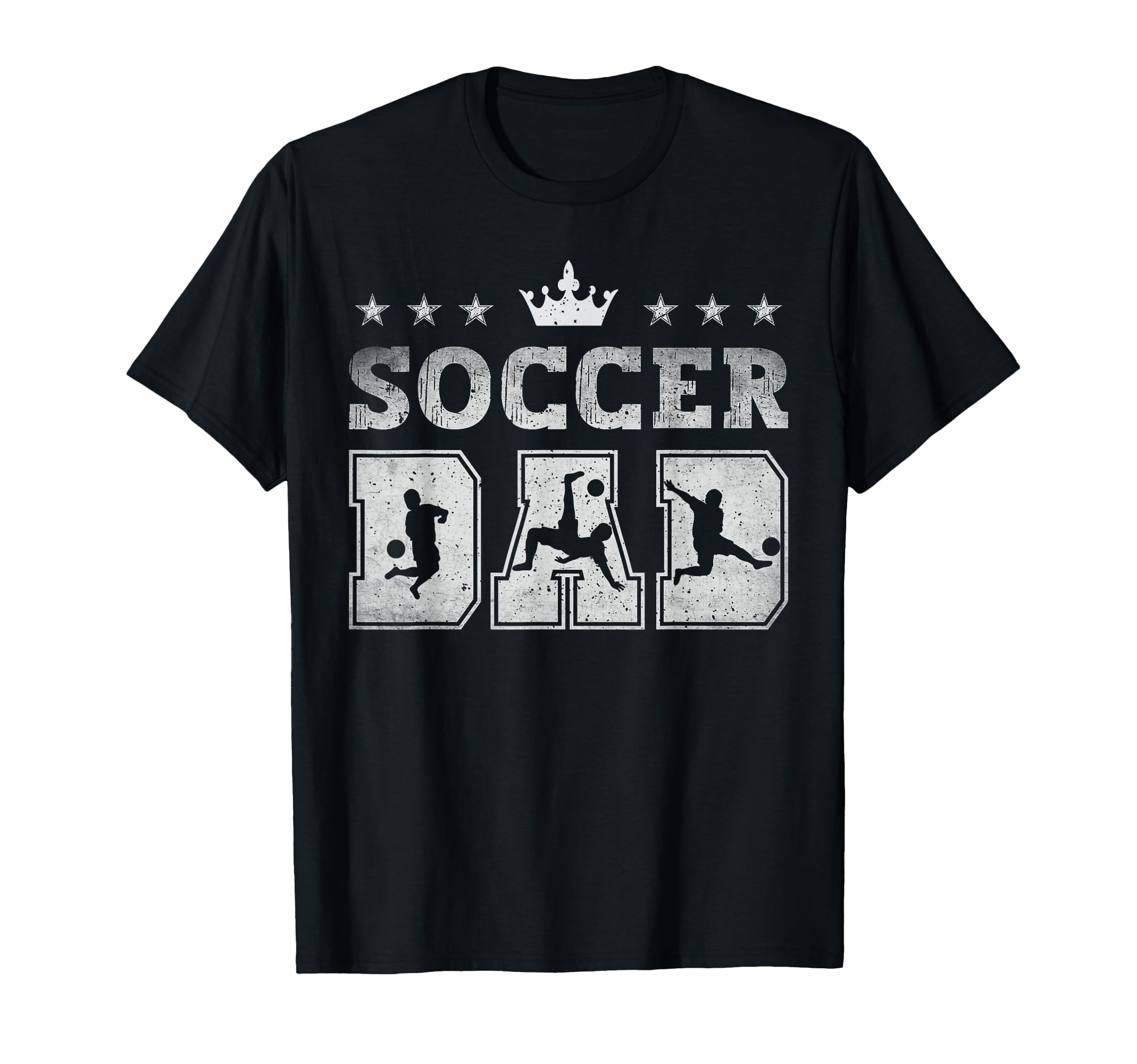 Soccer Dad Fathers Day Soccer Father T-Shirt - Graphic Print Unisex