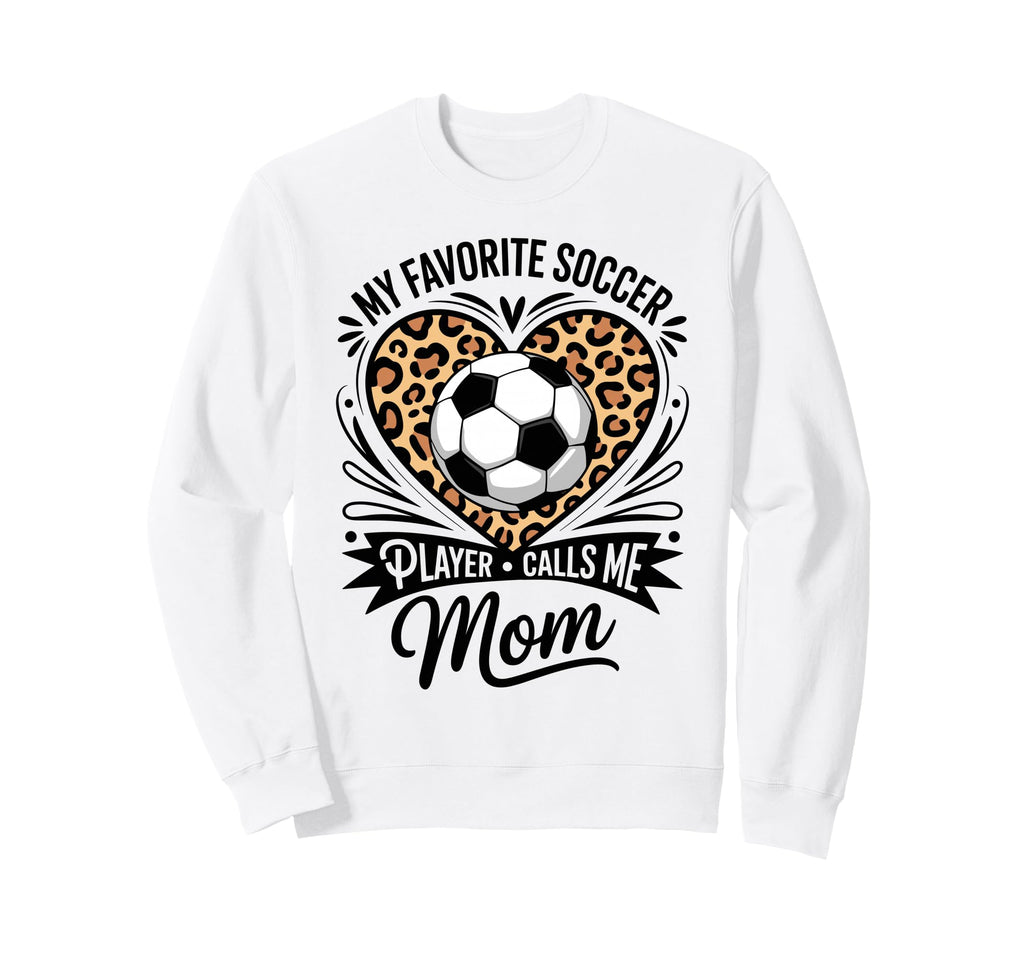 Womens Soccer Mom Mama Mothers Sweatshirt - Casual Everyday Wear Men Women