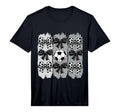 Soccer Coquette Bow Soccer Ball T-Shirt - Casual Everyday Wear Unisex