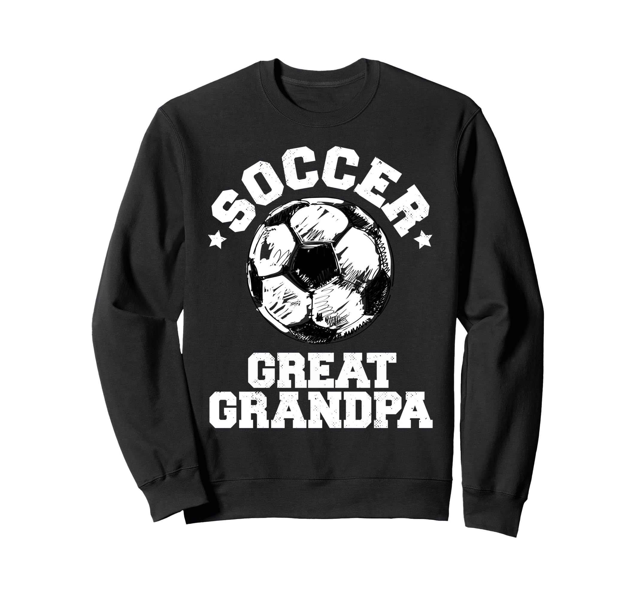 Soccer Great Grandpa Soccer Ball Sweatshirt - Streetwear Style Unisex