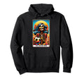 Soccer Mom Tarot Card Skeleton Soccer Game Hoodie - Unique Graphic Unisex