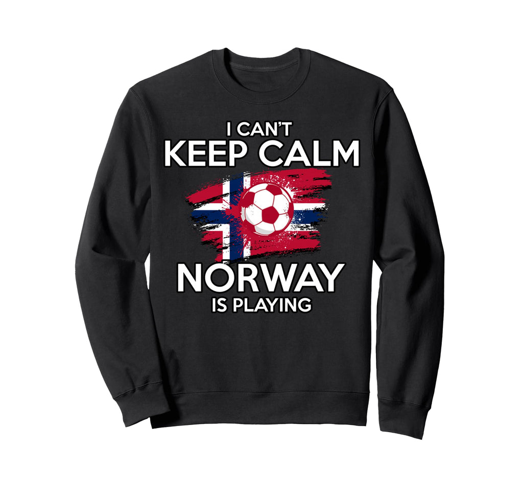 Norway Football Fan Soccer Game Sweatshirt - Novelty Apparel for Adults