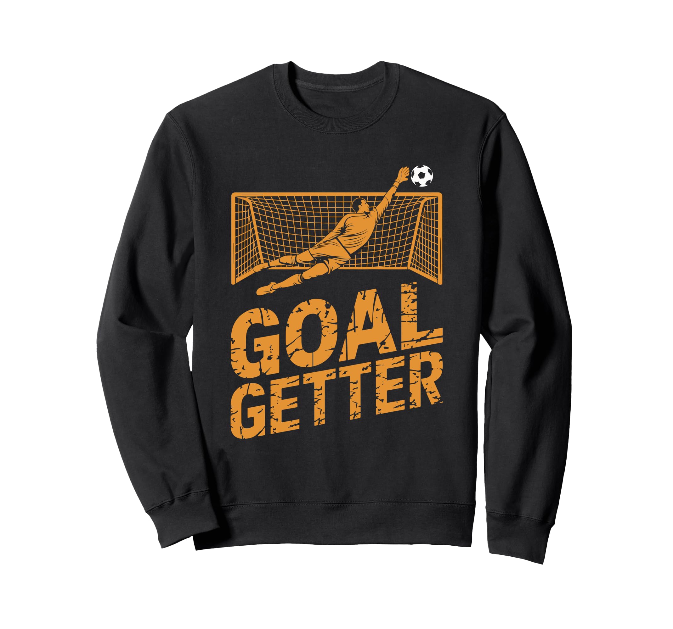 Soccer Player Goal Keeper And Sweatshirt - Custom Art Print for Adults