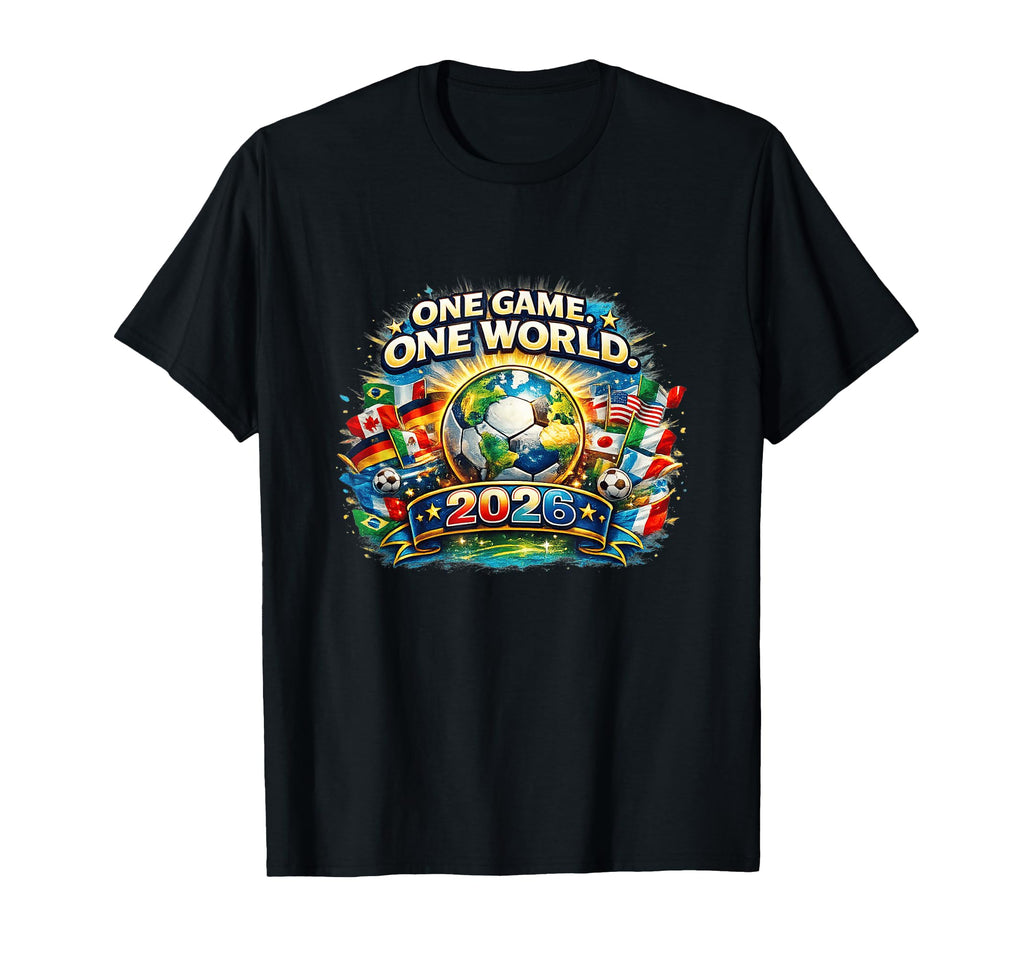 Global Soccer Fest 2026 North America T-Shirt - Trendy Graphic Men Women