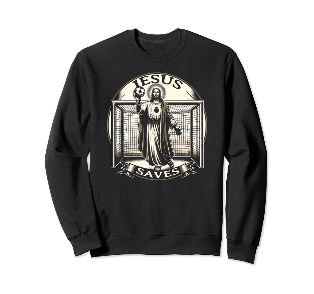 C J S Religious Christian Soccer T-Shirt - Fun Novelty Design Men Women