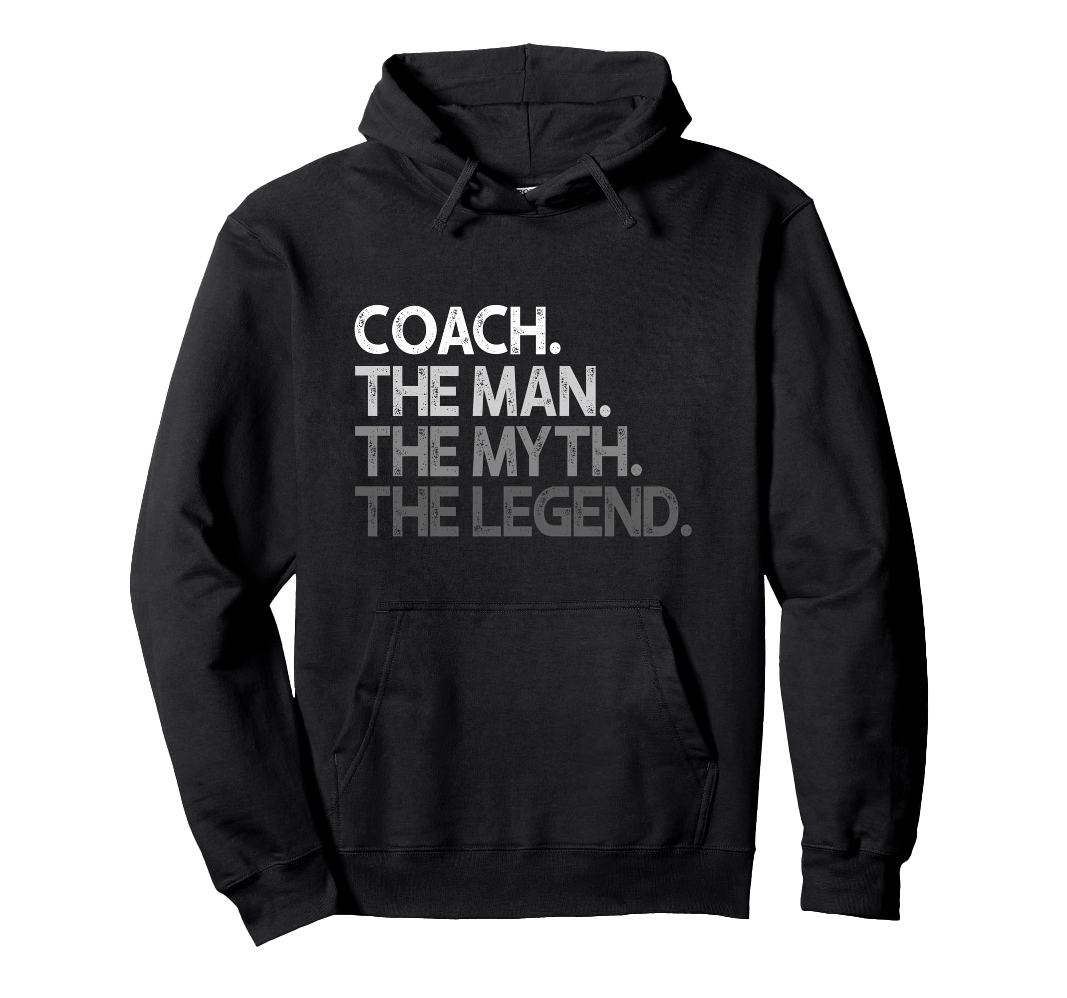 Coach Coaches Gift Myth Legend Coaching Hoodie - Graphic Print Men Women