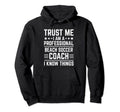 Professional Beach Soccer Coach Funny Hoodie - Streetwear Style Unisex