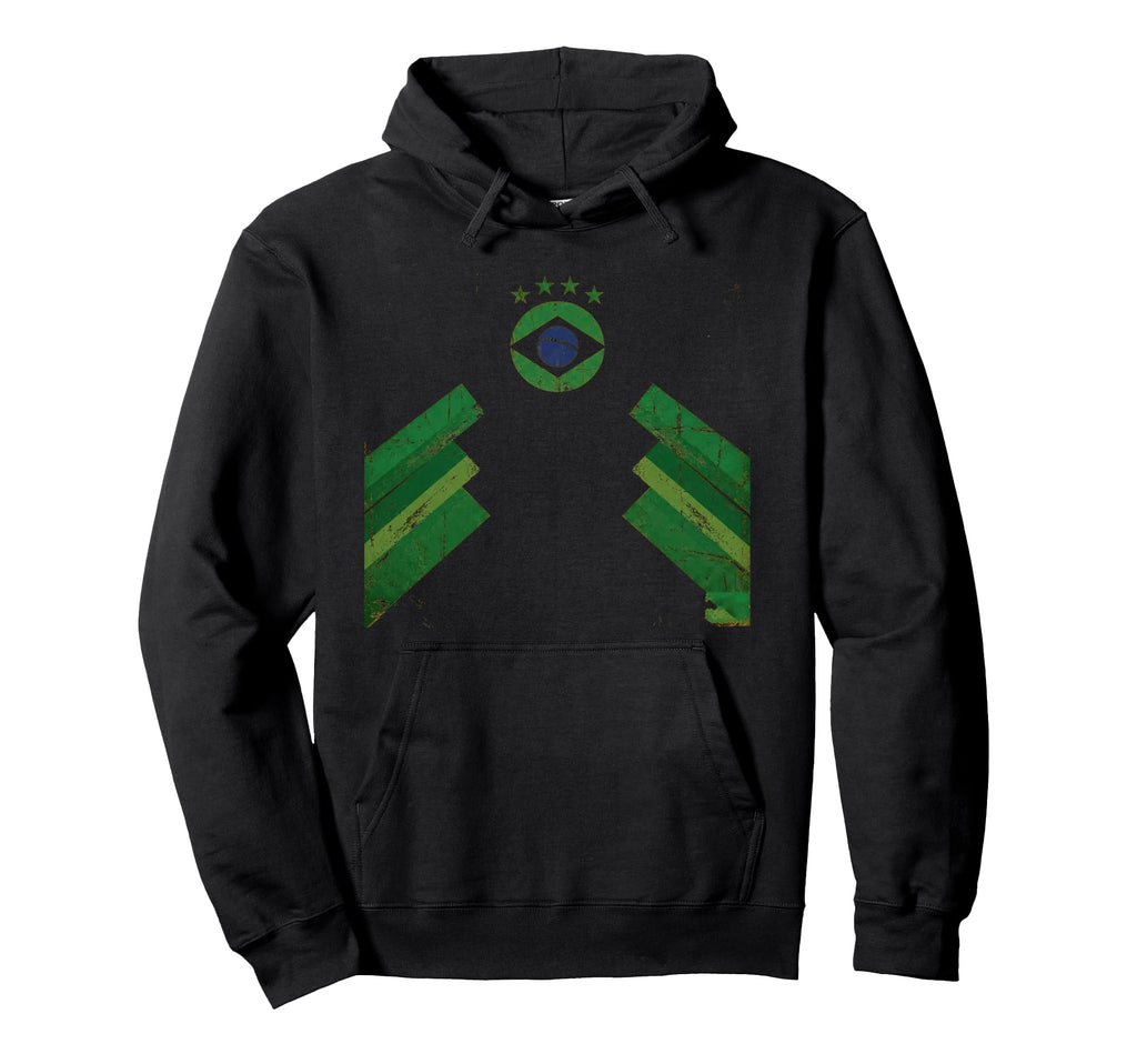 Brazil Gift Flag Brazilian Fan Samba Brasil Hoodie - Novelty Apparel Unisex
