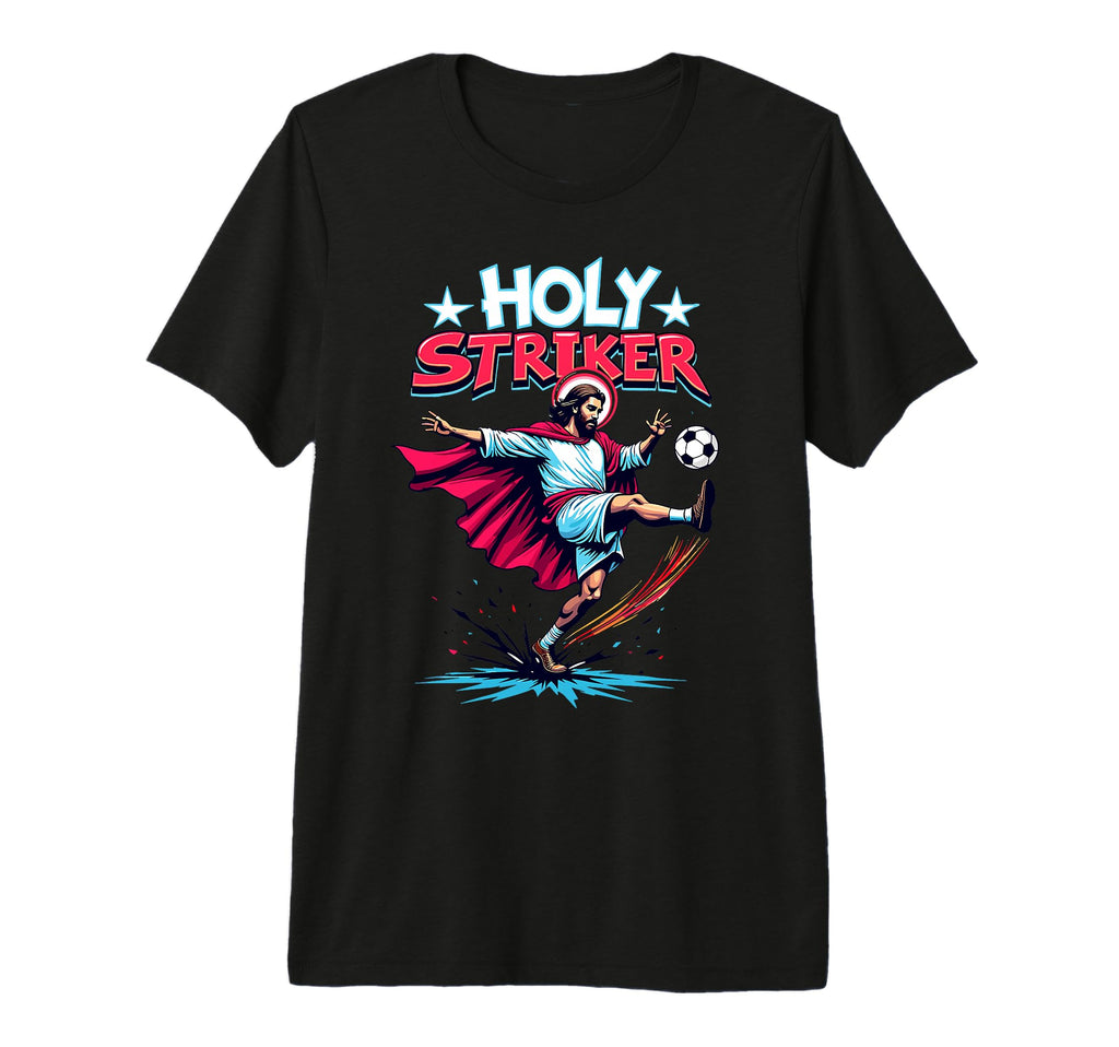 Holy Striker Easter Funny Jesus T-Shirt - Fun Novelty Design Men Women