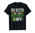 Big Sister Birthday Soccer Group Family T-Shirt - Streetwear Style Unisex