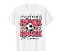 Groovy Soccer Mom Mother T-Shirt - Casual Everyday Wear for Adults