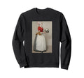 Serving Football Red Soccer Outfit Sweatshirt - Novelty Apparel for Adults