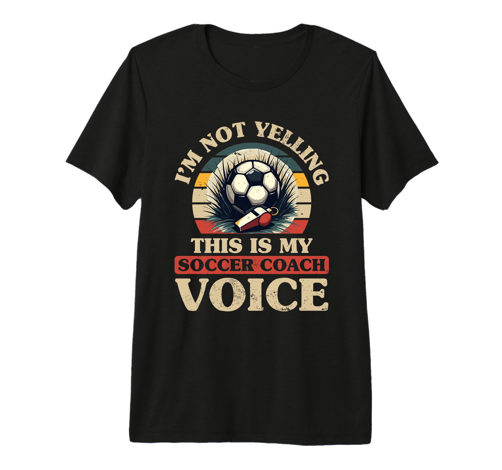 Coaching Soccer Dad Coach Soccer Coach T-Shirt - Trendy Graphic for Adults