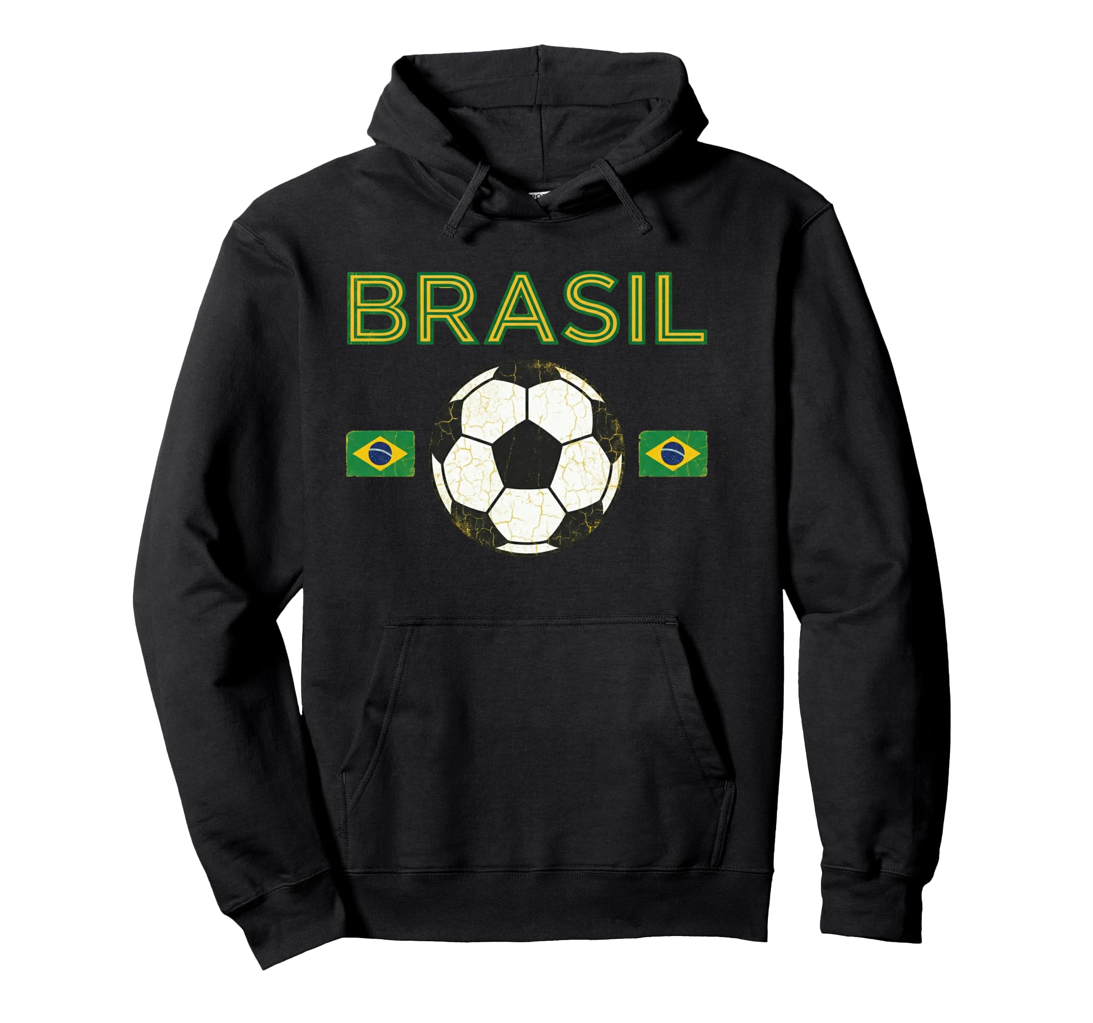 Brazil Gift Flag Brazilian Fan Samba Hoodie - Custom Art Print for Adults
