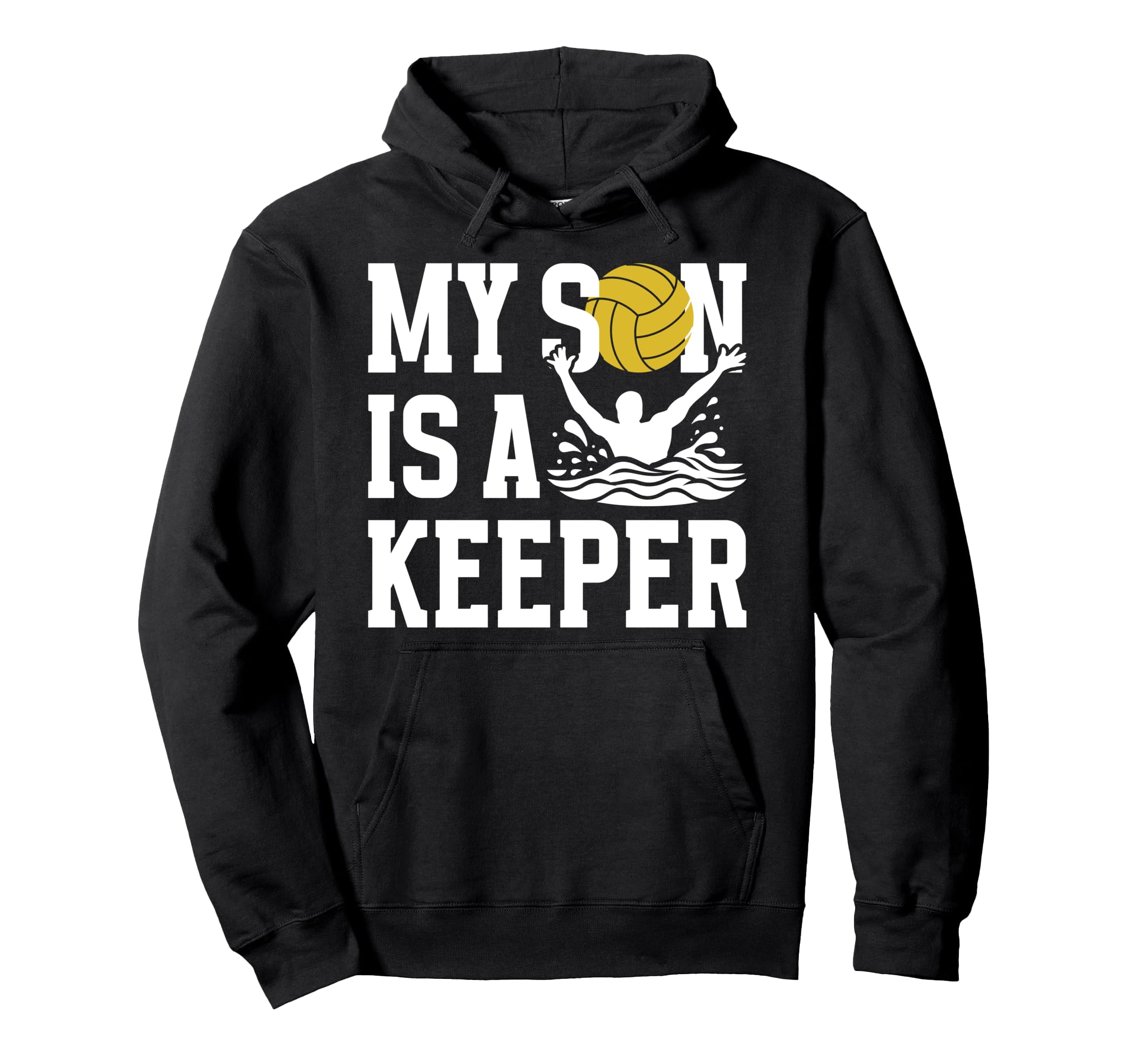 Proud Water Polo Keeper Mom Water Polo Hoodie - Streetwear Style Unisex
