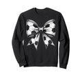 Soccer Ball Bow Mono Football Sweatshirt - Casual Everyday Wear Unisex