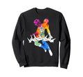 Religious Jesus Soccer Sweatshirt - Casual Everyday Wear Men Women